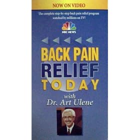 Back Pain Relief Today [VHS]