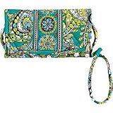 Vera Bradley Wallet with Strap (Clearance) (Peacock)