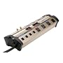 Monster HTS 1000 MKIII PowerCenter with Clean Power Stage 2 (8 AC outlet, 2  coax, phone & network)