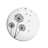 Umbra Dandy Accent Mirror with Dandelion Motif