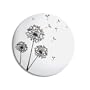 Umbra Dandy Accent Mirror with Dandelion Motif