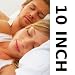 Hypnia 5ft King Size Memory Foam Mattress 10 inch / 25 cm Deep - 5ftx6ft6 / 150cm x 200cm inc Memory Foam Pillows worth £39.99 FREE DELIVERY