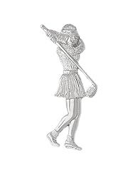Clevereves 14K White Gold Pendant Golf Themed 7.8 - Gram(s)