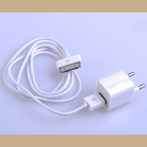 For Iphone 4 4s 3gs 3g Eu Home Usb Wall 220v Charger Plug Charging Cable Ac For Iphone 4 4s 3gs 3g Eu Home Usb Wall 220v Charger Plug Charging Cable Ac