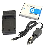 NP-BK1 Battery Charger with Battery for Sony Cybershot DSC-S750 S780