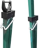 from KD & JAY Telescopic Heavy Duty 8ft/2.5m Washing Line Pole Prop Green