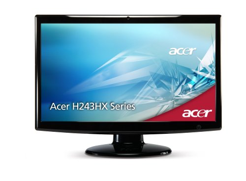 Acer H243HXBBMIDCZ 61 cm (24 Zoll) TFT Monitor VGA, DVI, HDMI (Kontrastverhältnis 80.000:1, Reaktionszeit 2ms) schwarz Erfahrungsbericht Acer H243HXBBMIDCZ 61 cm (24 Zoll) TFT Monitor VGA, DVI, HDMI (Kontrastverhältnis 80.000:1, Reaktionszeit 2ms) schwarz Erfahrungsbericht Monitor
