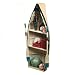 Dory with Glass Bookshelf Table