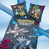 Parure housse de couette Pokemon perle et diamant