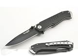 Yes4All Black Folding Pocket Assist Opening Knife for Camping and Hunting Model MH-K471B