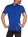 Under Armour Men's Heatgear Sonic Compression T-Shirt, Royal Blue/White, 2XL