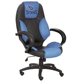 Tennessee Titans Leather Office Chair
