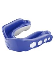 Sports: Shock Doctor Gel Max Flavor Fusion Convertible Mouth Guard, Blue Raspberry, Adult - Shock Doctor