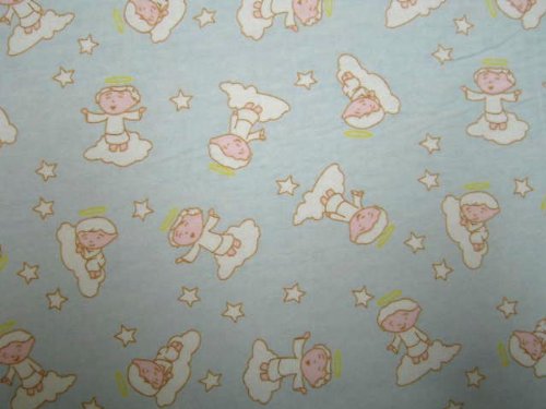 Buy Low Price Cozy SheetWorld Fitted Pack N Play (Graco Square Playard) Sheet – Angels Blue – Made In USA PP3636-F157