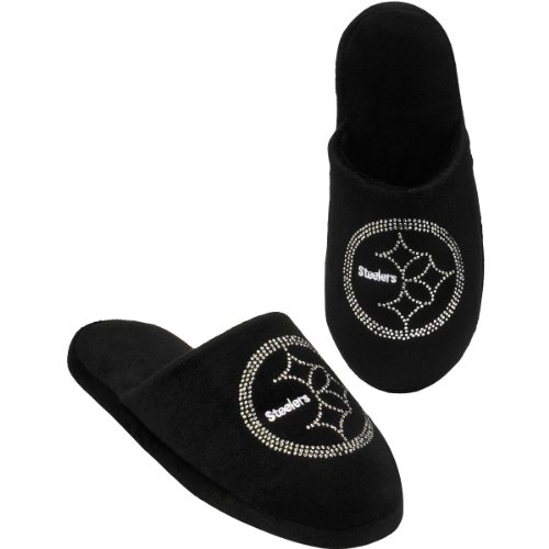 NFL Pittsburgh Steelers Women's Slippers Large