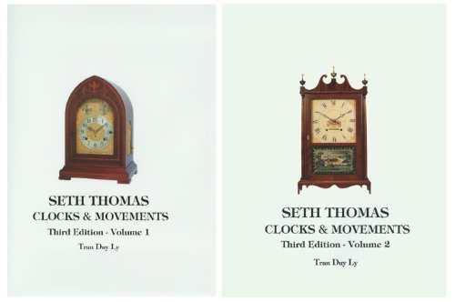 Seth Thomas Clocks and Movements: A Guide to Identification and Prices, 3rd Edition (2 Volumes)