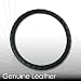 Soft and Comfortable Genuine Leather Contour Steering Wheel Cover