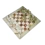 12" x 12" Green Onyx & White Onyx Chess Set Staunton Style Pieces Nice Anniversary Gift With Free Gift Box
