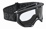 UVEX Downhill II Ski Goggle,Black Frame with Double Clear Lens