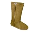 BEARPAW WOMENS EVA SHEEPSKIN 13'' T410 BOOTS FLAT SOLE NUTMEG