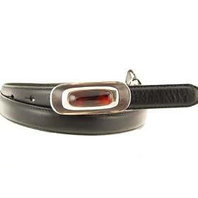 Fossil Tort Center Plaque Belt