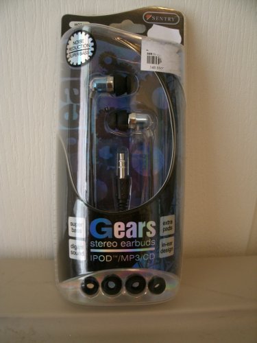 Sentry HO742 Gears In-Ear Buds (Blue)