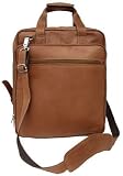 Piel Leather Laptop Backpack With Wheels