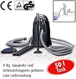 Teichschlammsauger / Teichschlammpumpe 50 Ltr.
