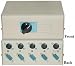 HD15 (VGA) Female / DIN5 Female, ABCD 4 Way Switch Box