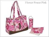 Missy Diaper Tote Bag (Color=HDCAL:Heavenly Dots Caf&eacute; Au Lait)