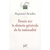 Essais sur la th�orie g�n�rale de la rationalit�