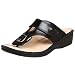 Finn Comfort Women's Phuket Sandal,Black Patent,43 EU (US Women's 12 M)