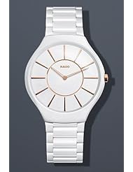Rado True White Dial Ceramic Ladies Watch R27957102