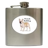 French Bulldog Hip Flask (6 oz)