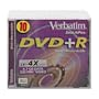 10PK DVD+r 4.7GB 4X Datalifeplubranded with jewel Case