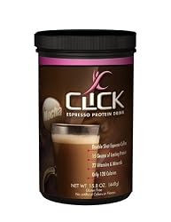 CLICK Espresso Protein Drink, Mocha (14-Servings), 15.8-Ounce Canister