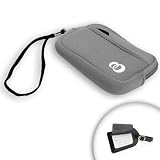 Wet-Suit Glove Case for UnderWater Olympus Stylus and TOUGH Series Digital Cameras - Wrist Strap Included - **** Includes Set of Two Leather Luggage Tags***