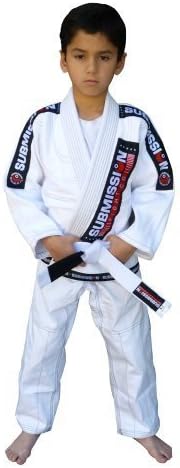 Submission Kids Jiu-Jitsu Gi - White - Size K2
