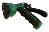 Hose Nozzle Pistol Super Sprayer- Auto Shut-off, Green, 9 Position,lawn & Garden Outdoor Water Saver, Conserve