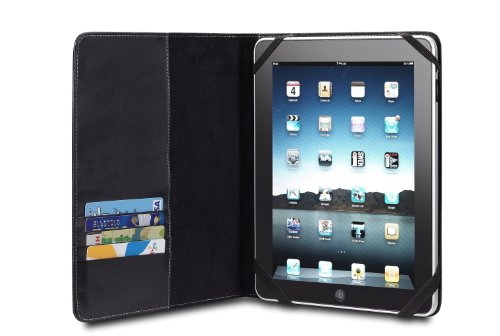 Acase (TM) Leather Flip Book Folio for Apple Ipad Tablet/wifi 3G Model 16gb, 32gb, 64gb (Black)