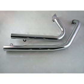 Chrome Exhaust Pipes for Yamaha Roadstar - Frontiercycle (Free U.S Shipping)