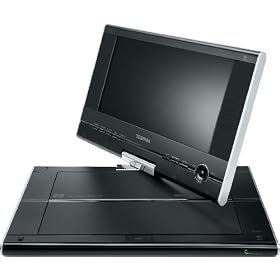 Toshiba SDP91SDKTB 9" Portable DVD Player Swivel Screen MP3 JPEG DivX Dolby Digital  with Carry Case