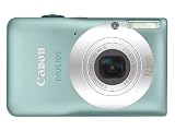 Canon IXUS 105 Digitalkamera (12 Megapixel, 4-fach opt. Zoom, 6.9 cm (2.7 Zoll) Display, bildstabilisiert) aqua