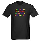 Levi - Alphabet Baby Dark T-Shirt by CafePress