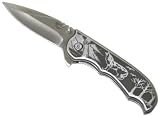 AO Wolf Etched Solid Stainle DK0005WF