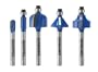 Dremel TR770 Edging Router Bit Kit, 5-Piece