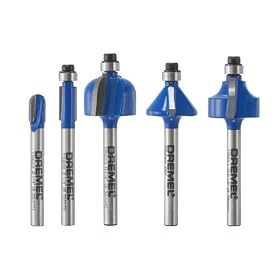 Dremel TR770 5-Piece Edging Router Bit Kit