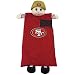Sc Sports San Francisco 49Ers Plush Mascot Sleeping Bag Size: One Size