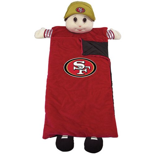 SC Sports San Francisco 49ers Plush Mascot Sleeping Bag
