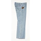 Mens Wrangler® 30 Inseam Basic 5 Pocket Relaxed Fit Jeans Vintage Indigo by Wrangler